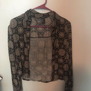 Forever21 Patterned Button Down